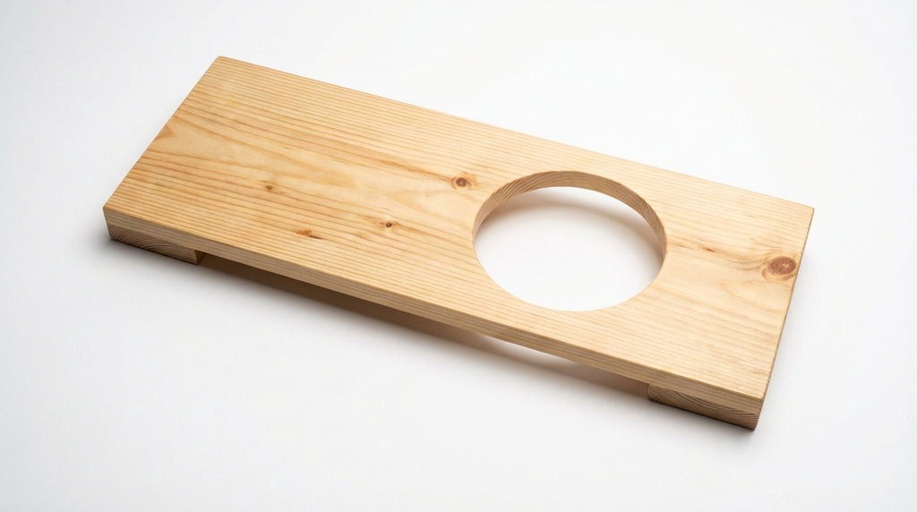 Repisa 60 cms con Paso / Plato Derecho