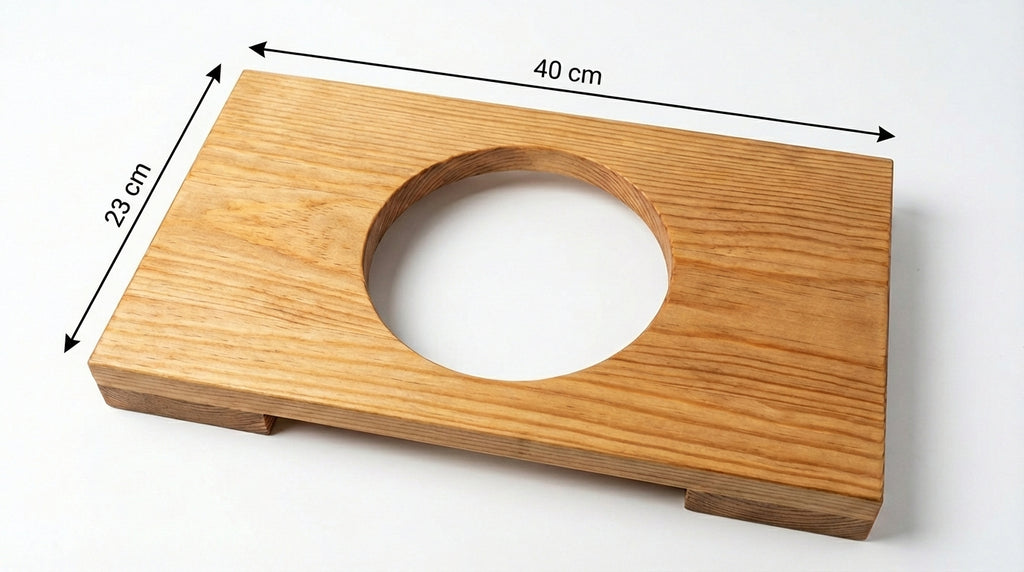 Repisa 40 cms con Paso / Plato